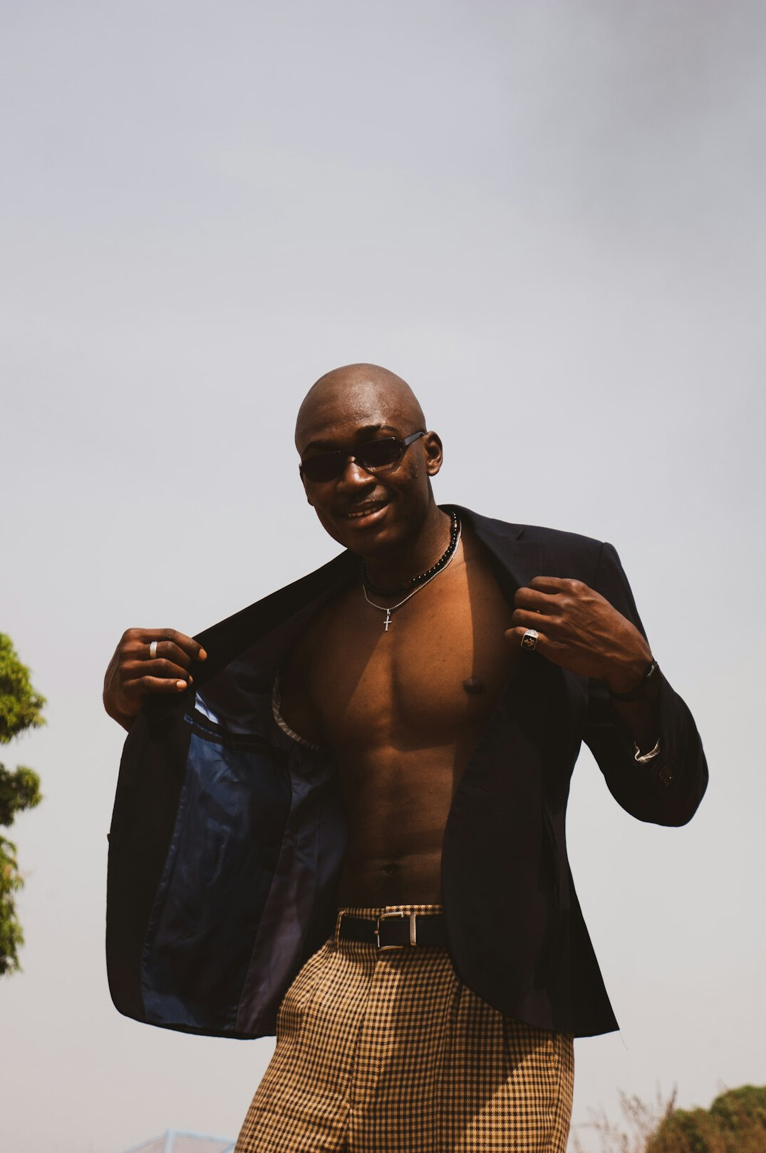 Portrait of a man in a blazer smiling